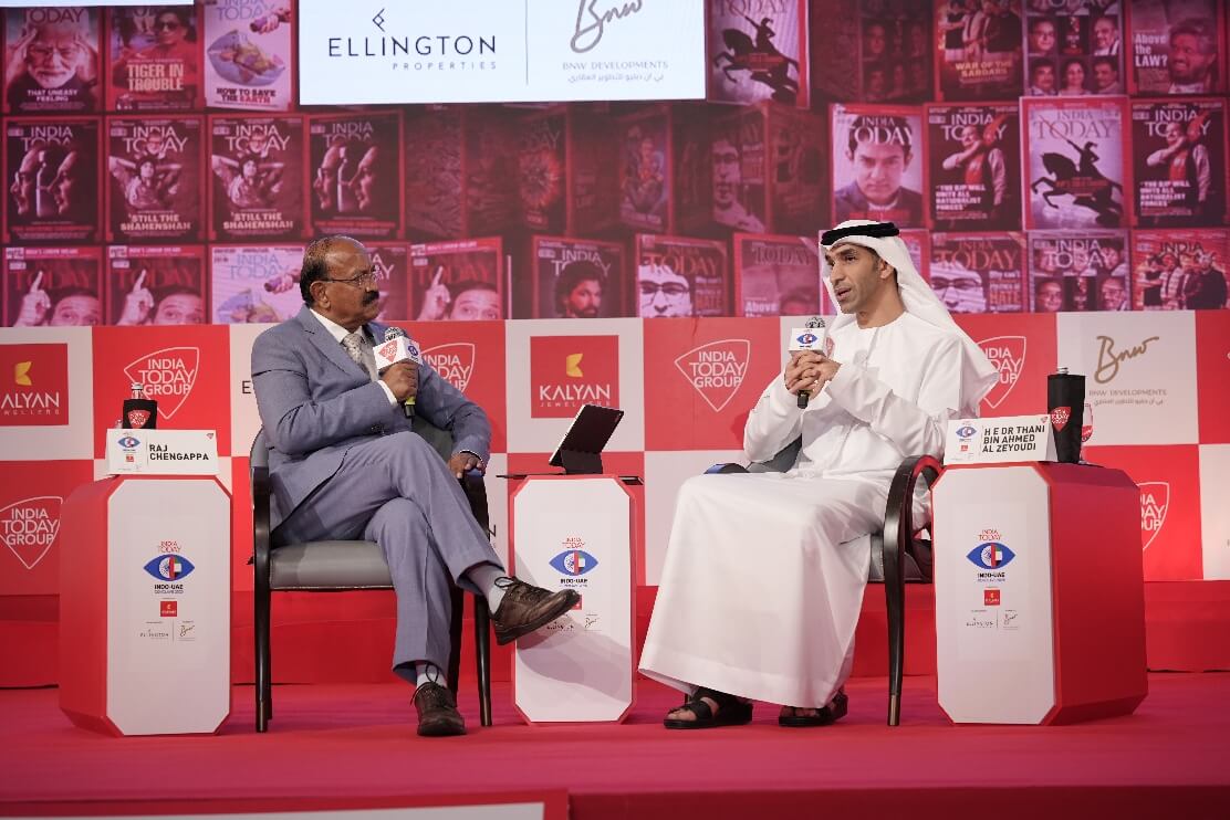 Media coverage photo from UAE India Business Council dated 15 May 2025